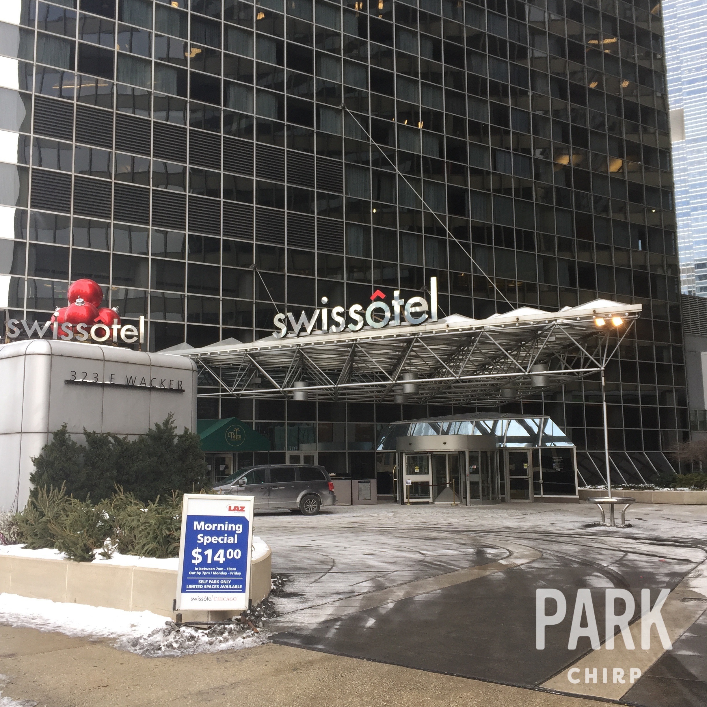 323 E. Wacker Dr. Parking Garage Reserve Parking for Swissotel