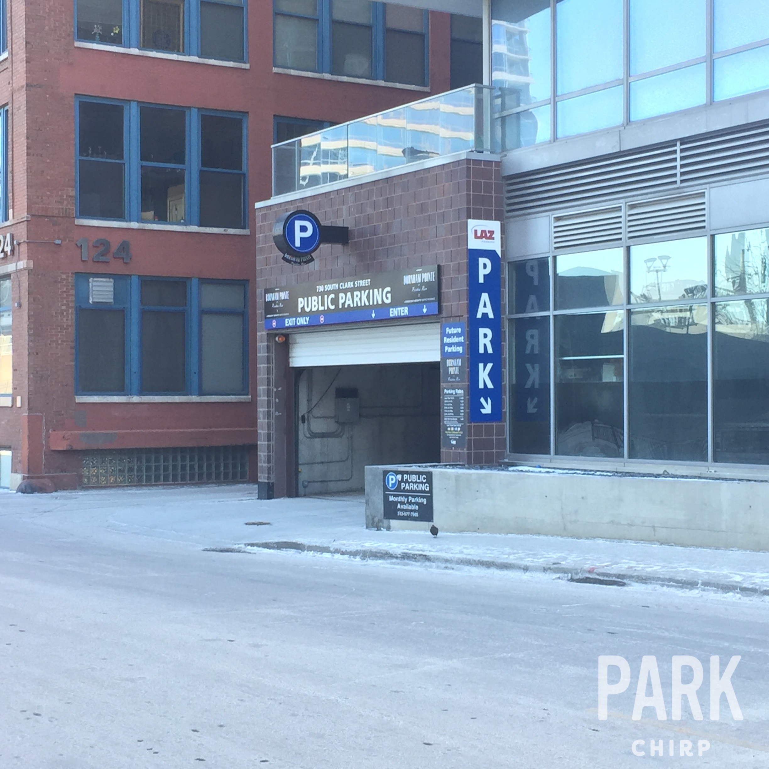 Photo of 109 W. Polk St. (Burnham Pointe) – Garage