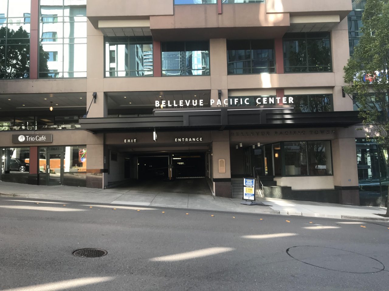 Bellevue Pacific Center Garage ParkChirp