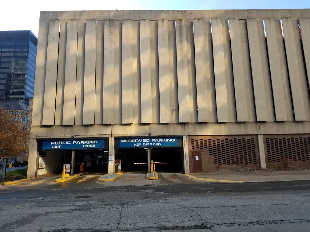 Parking for Cathedral Plaza Garage Cleveland ParkChirp