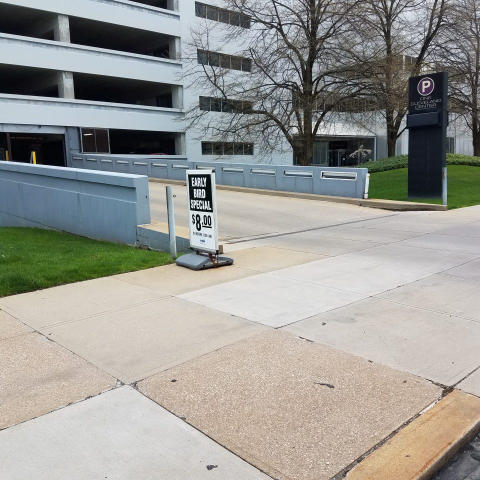 Parking for One Cleveland Center Cleveland ParkChirp