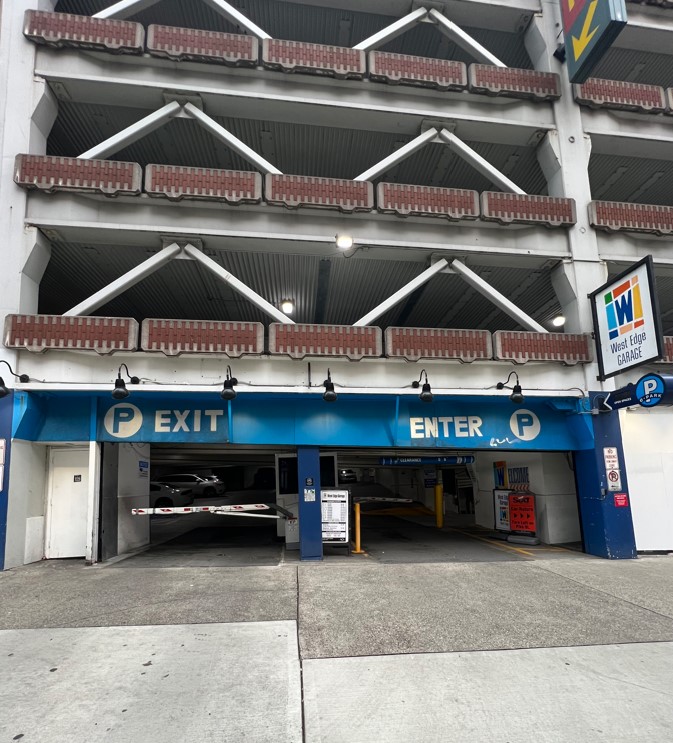 Parking for West Edge Garage ParkChirp Seattle Parking