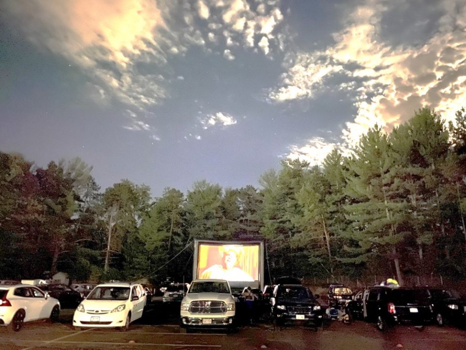 Propark Mobility Turns Empty Parking Lot into a Drive-In Movie to Benefit Local Food Bank
