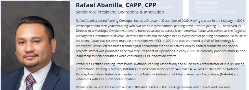 Rafael Abanilla Parking Concepts Services Breeze