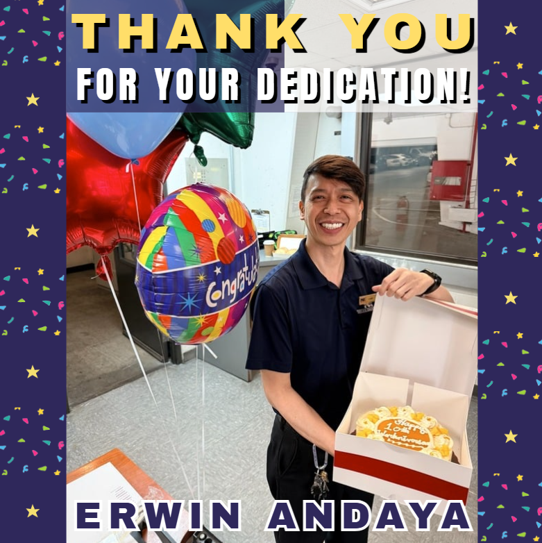 10 Year PCI Anniversary: Erwin Andaya