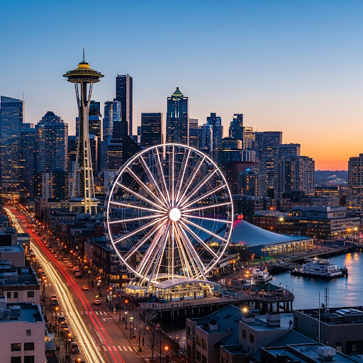 Parking for the Seattle Wheel