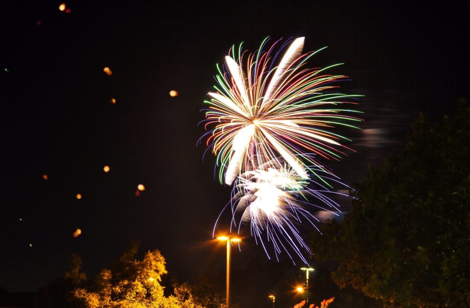 Celebrating 4th of July in Downtown Norfolk, VA