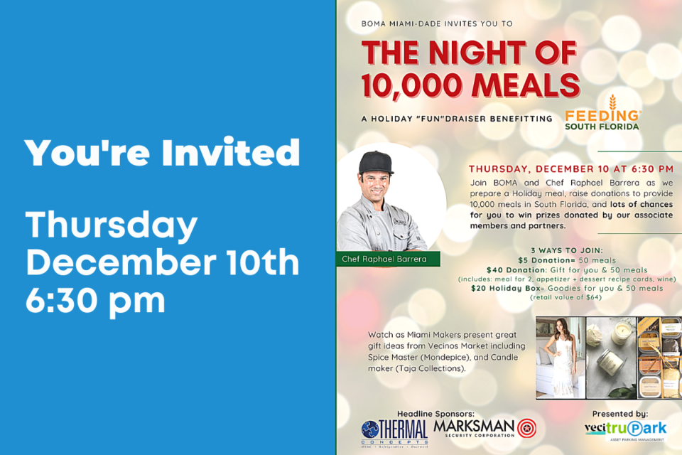 TruPark Sponsors A Night of 10,000 Meals
